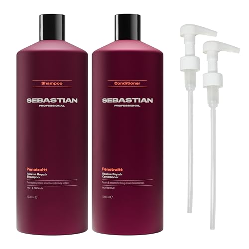 Sebastian Penetraitt Shampoo & Conditioner Duo Set 33.8oz