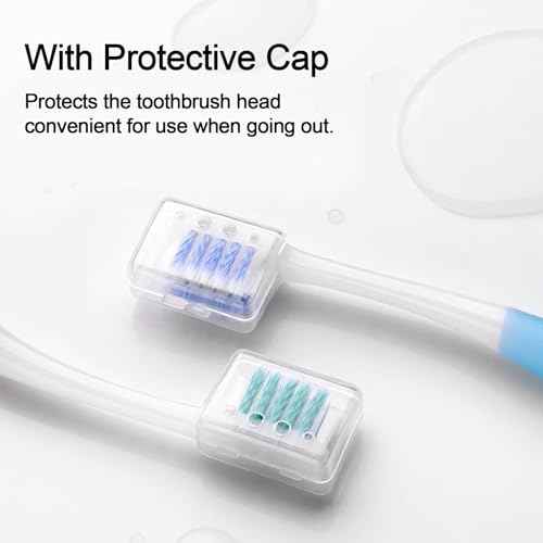 6PCS U-Shaped Orthodontic Toothbrush and 6PCS Interdental Brush,Soft Bristles Braces Toothbrush for Adults