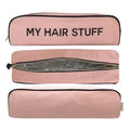 Bag-all Hair Tools Travel Bag | Curling Iron Travel Case Heat Resistant | Traveling Case for Grooming Supplies | Hair Straightener Pouch for Hot Tools for Women | Pink