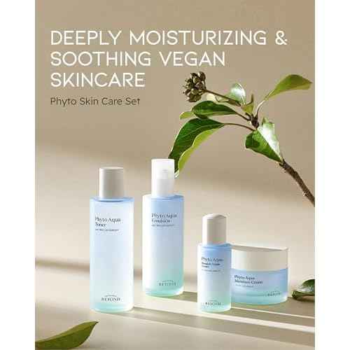 Beyond Skincare Gift Set (11.3fl oz) - Vegan Formula Korean Skin Care. Toner & Lotion for Hydration, Soothing. Hyaluronic Acid, Tree Sap Complex.