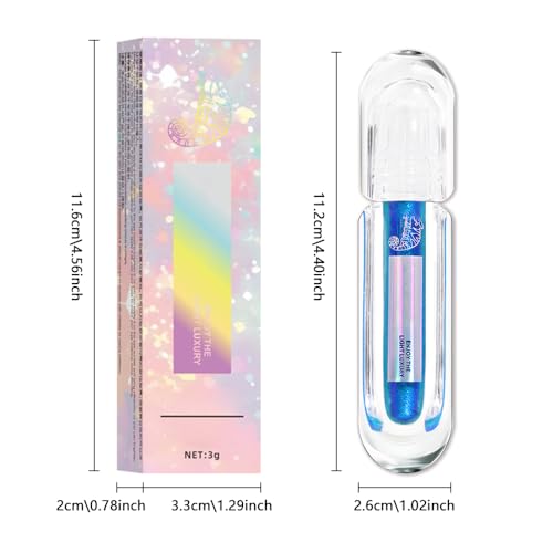 Duochrome Chameleon Liquid Metallic Eyeshadow - Teal Blue Shift