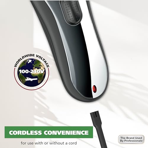 Wahl Rechargeable Cord/Cordless Hair Clipper Kit with 12 Guards