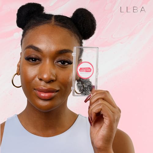 LLBA Promade Fans | Handmade Volume Eyelashes | Multi Selections From 3D To 16D | C CC D DD L M Curl | Thickness 0.03 ~ 0.1 mm | 8 - 20mm Length | Long Lasting | Easy Application (10D-0.03 D 20 mm)