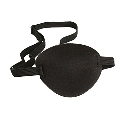 Black Adjustable Eye Patch for Lazy Eye & Amblyopia