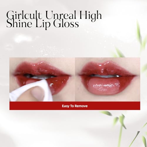 GIRLCULT Non-Sticky Lip Gloss – High-Shine Hydrating Formula