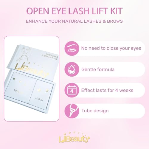 Libeauty Lash Lift Kit with Precision Pads & Perming Lotion