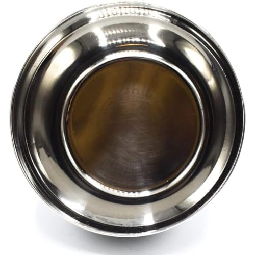 Parker Deluxe Unbreakable Stainless Steel Shaving Bowl ? for use with your favorite Shave Soap or Lathering Shaving Cream