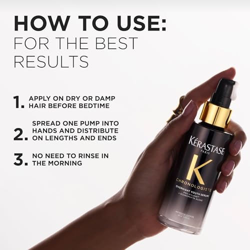 Kérastase Chronologiste Overnight Youth Serum | Leave-In Anti-Aging Hair Treatment