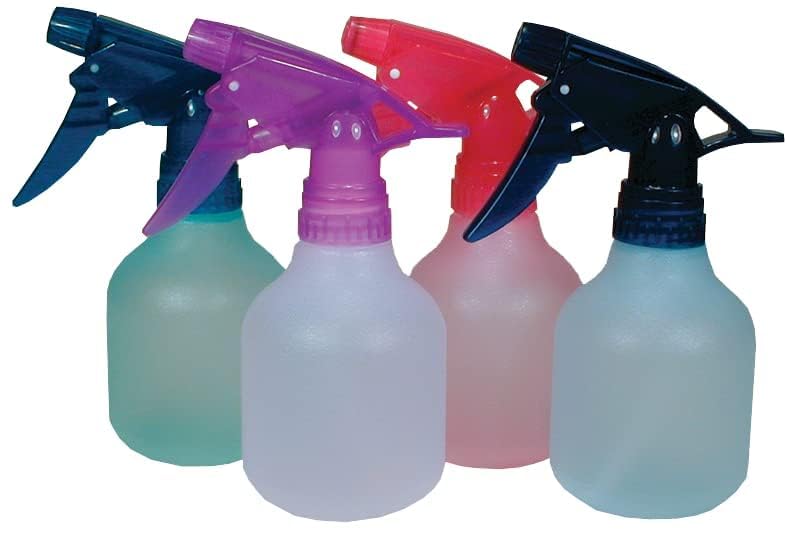 Prime Pro 8oz Assorted Color Spray Bottles Set of 2 - Multi-Purpose Refillable Spray Containers