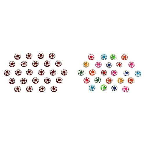 Crystal Bindi Pack of 6 - Self-Adhesive Forehead Jewels
