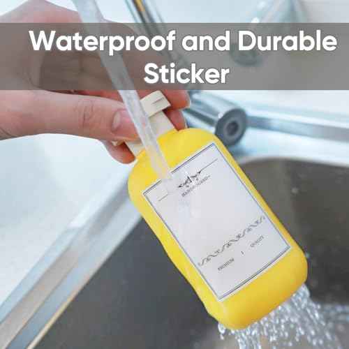 4 PACK Travel Shampoo Bottle, Empty Plastic Squeeze Bottles 6.8oz with Flip Cap, Lotion Container for Toiletries Travel Size Shampoo and Conditioner