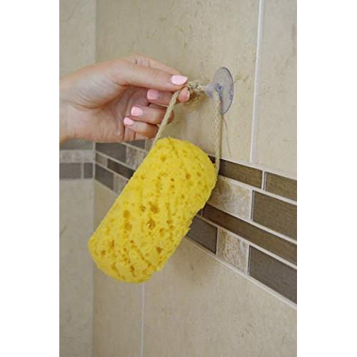 Natural Elements Foam Bath Sponges, Spa Experience at Home, Pack of 3
