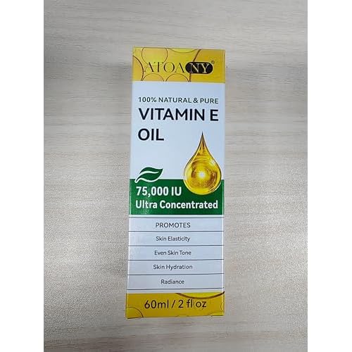 Vitamin E Oil for Skin, Hair & Face ? 75000 IU | Nourishing & Moisturizing Beauty Oil | Helps Soften & Smooth Skin | 4oz