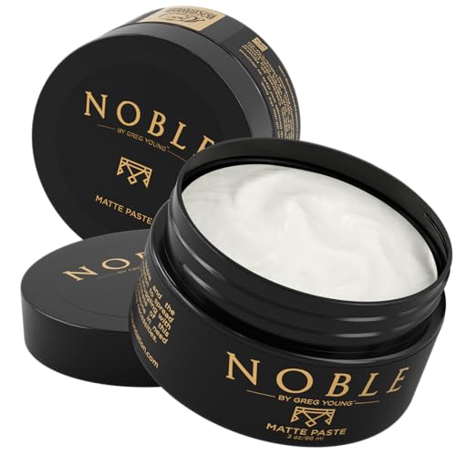 Matte Hair Paste - Strong Hold, Natural Dry Finish, 3 oz