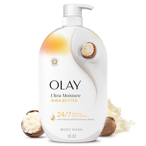 Olay Ultra Moisture Body Wash, 35 fl oz, Hydrating with Vitamin B3
