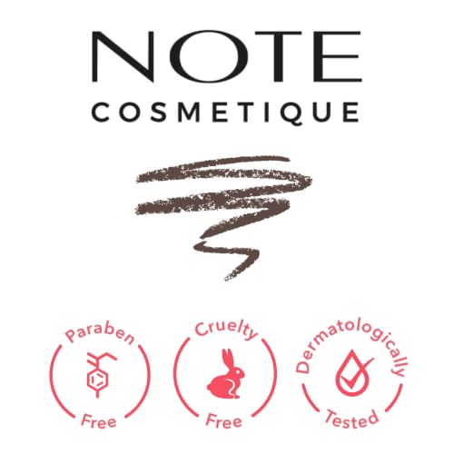 NOTE Natural Look Eyebrow Pencil - Soft Wax Formula, Waterproof Eyebrow Pencils for Women - Matte, Long Lasting Brow Pen - 05-0.037 oz