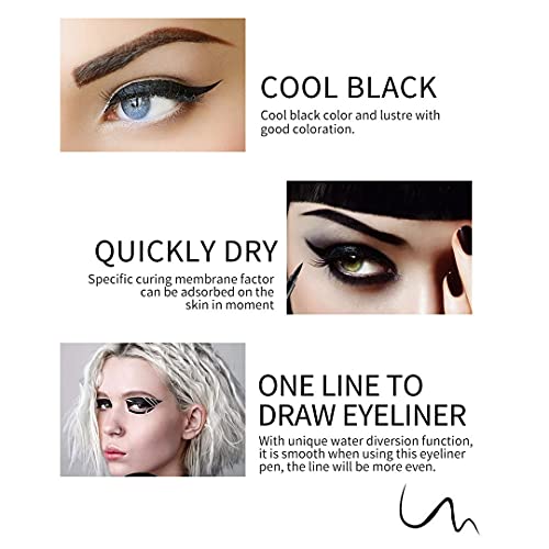 Kaely 25-Color Glitter Eyeliner Pencil Set, Waterproof & Long-Lasting