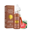 Sunless Tanning Drops To Drink,Drinkable Sunless Tanning Drops,Oral Drink Moisturizing Bronzing Tanner for Face & Body,Sun-Kissed Glow for All Skin
