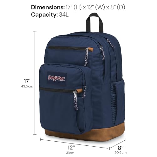 JanSport Cool Backpack with 15" Laptop Sleeve - Black