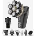 Head Shavers for Bald Men, 7D Head Shaver with LED Display, 3 Adjustable Modes, 10000 RPM High Speed Motor, IPX8 Waterproof, USB Fast Charging (Brown)
