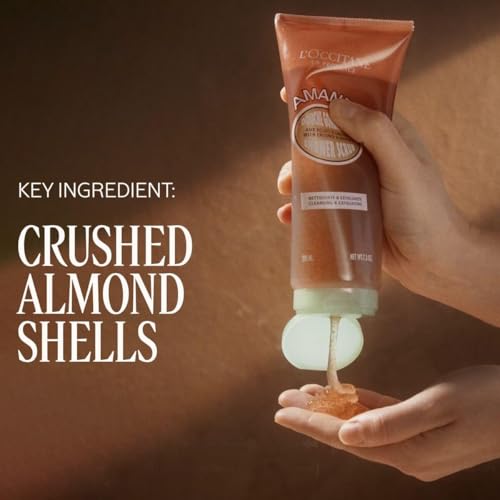 L'Occitane Almond Shower Scrub - 2-In-1 Exfoliating Body Wash