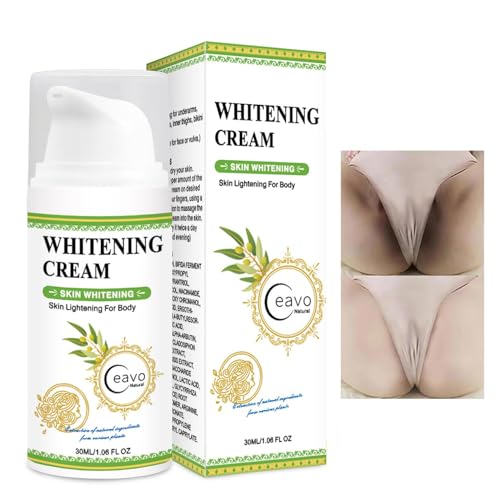 Intimate Areas Skin Lightening Cream Bleaching Cream For Body Intimate Area, Private Parts, Underarm, Knees, Elbows, Inner Thigh, Bikini Areas, Bikini Line, Skin Whitening cream 30ML