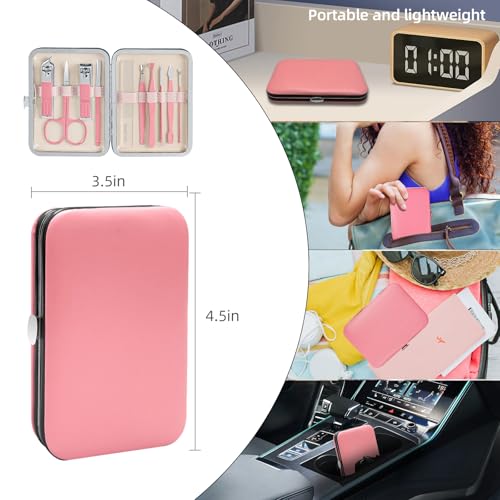 10-in-1 Manicure Kit with Nail Clippers & Glass File