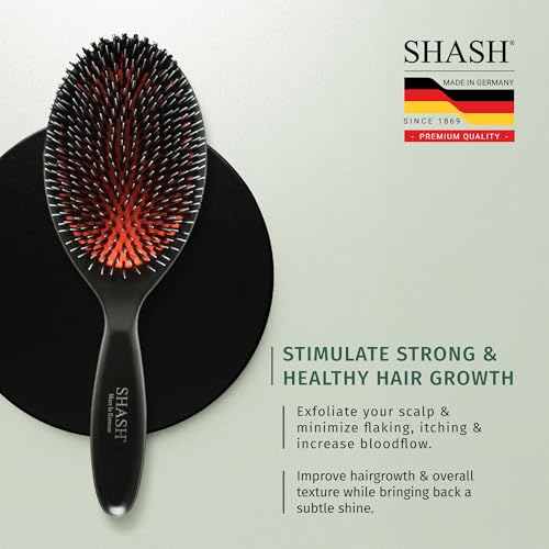 Boar Bristle Hair Brush Large - German Made