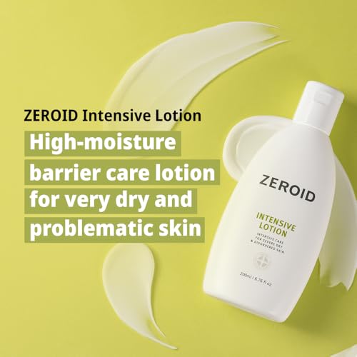 ZEROID Intensive Lotion 6.8 fl oz | Deep Moisturizer for Sensitive Skin