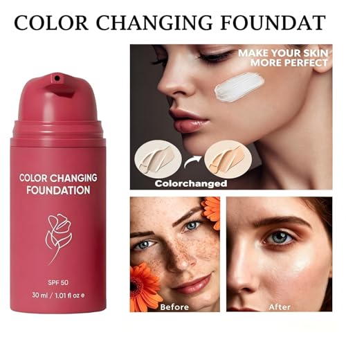 Color Changing Foundation for Mature Skin - NTYNLe, 30ml