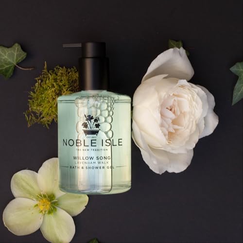 Noble Isle Willow Song Bath & Shower Gel | Luxury Body Wash for Women with Fine British Fragrance Oils | Vegan Body Wash & Paraben Free Body Wash (8.45 oz)