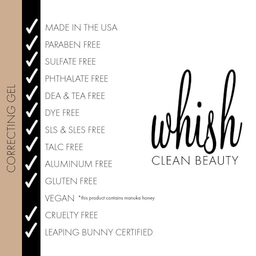 Whish Coconut Milk + Verbena Correcting Gel - Soothes sun exposed skin, reduces the appearance of UV damage, Moisturizes & Corrects with Organic Aloe & Manuka Honey