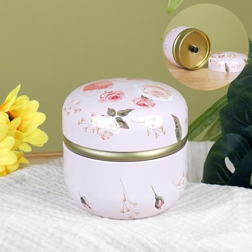 Powder Puff with Container - Soft Dusting Applicator for Body