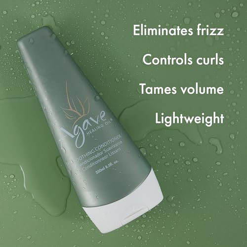 Agave Smoothing Conditioner 8.5 oz - Frizz Control & Shine