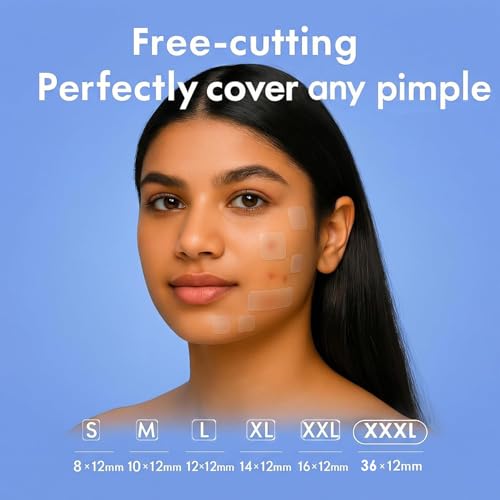 ZELIER Pimple Patches 2500 Count Hydrocolloid Roll Tape
