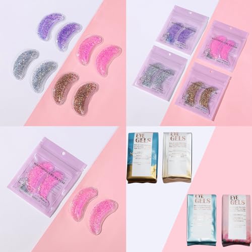 Reusable Gel Eye Patches for Puffy Eyes - Cold & Hot Therapy
