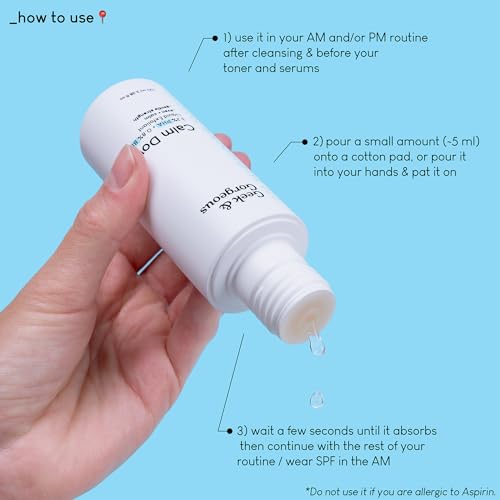 Geek & Gorgeous Calm Down 4% PHA + BHA Liquid 100ml