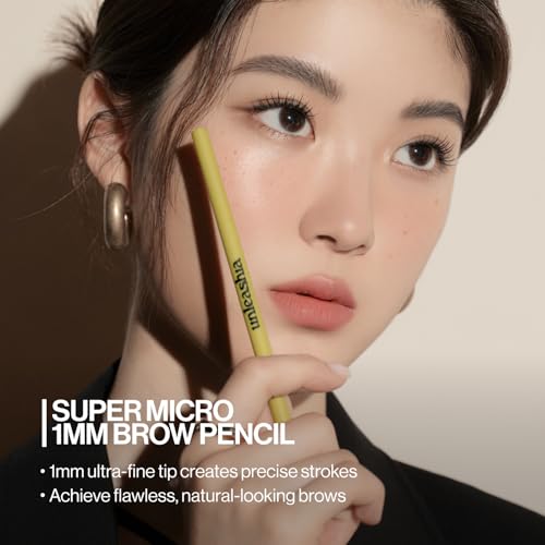 Unleashia Eyebrow Pencil 1mm Super Slim Oatmeal Brown