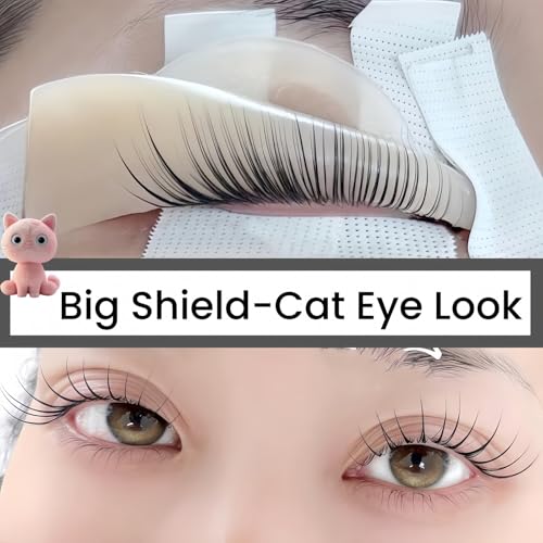 Lash Lift Shields 4 Size Set - C Curl Eyelash Perm Pads