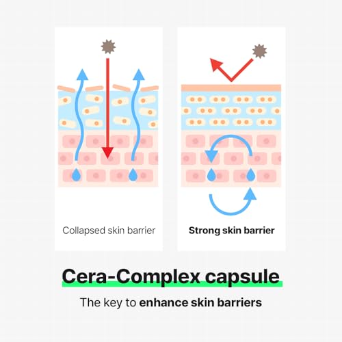 Cica Cera Cream, Ultra moisturizing cream for dry and sensitive skin relief with Ceramide, Skin redness, Skin barrier, soothing Care, Centella Asiatica Extract, Korean skincare(1.69 oz / 50g)