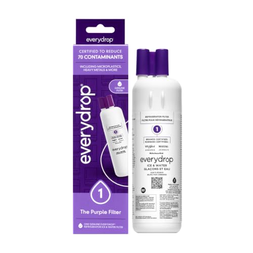 EveryDrop EDR1RXD1 Refrigerator Water Filter - Reduces Microplastics