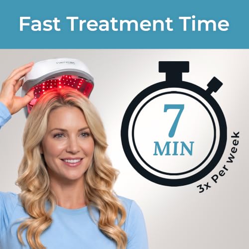 Hairmax Lumina Laser Hair Growth Helmet - FDA Cleared Red Light Therapy for Thinning Hair