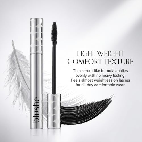 Blush Growth Serum Mascara - Waterproof Lengthening & Volumizing