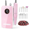 45000RPM Electric Nail Drill Kit - Rechargeable with 11 Bits