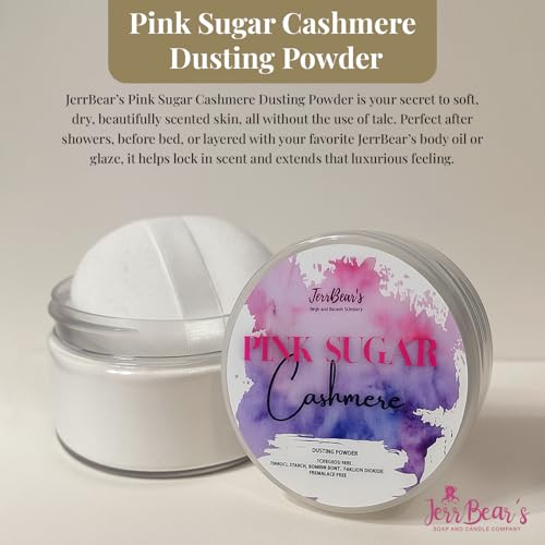 Pink Sugar Cashmere Talc-Free Body Powder, 4oz