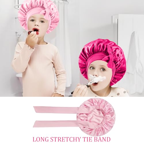 Satin Bonnet for Kids Hair Protection | Silk Sleep Cap