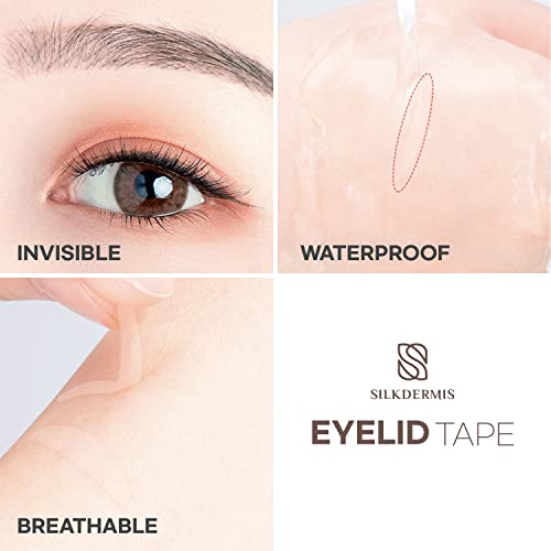 SILKDERMIS Eyelid Tape 400Pcs - Double Eyelid Lifter Strips