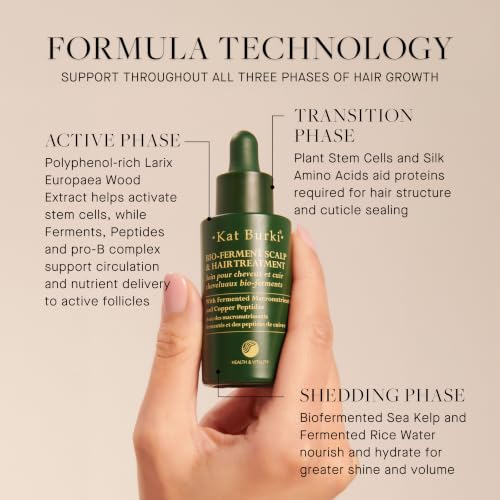 Kat Burki Scalp & Hair Growth Serum with Copper Peptides, 1 oz
