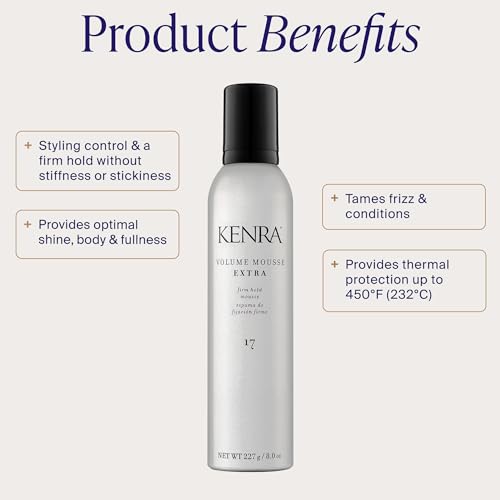 Kenra Volume Mousse Extra 17 - Firm Hold, 8 oz