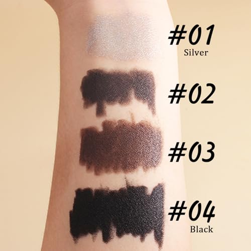Black Gel Eyeliner Pencil Waterproof Long-Lasting